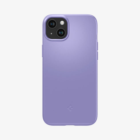 ACS06544 - iPhone 15 Pro Max Case Thin Fit in black showing the back